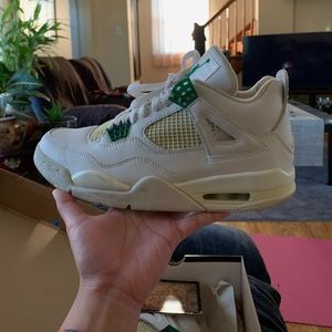 Jordan retro 4 classic green